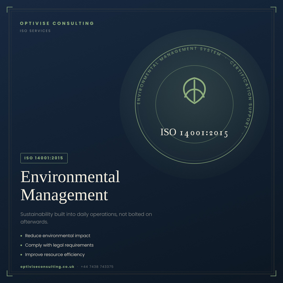ISO 14001 Environmental Management