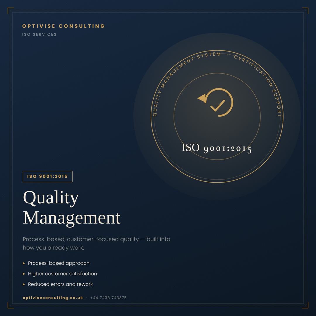 ISO 9001 Quality Management